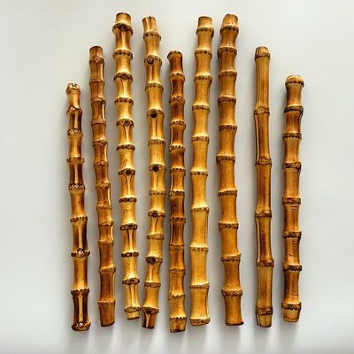 Handgemaakte natuurlijke bamboe wortel ambachtelijke grondstof voor DIY tuinversiering en huisversiering